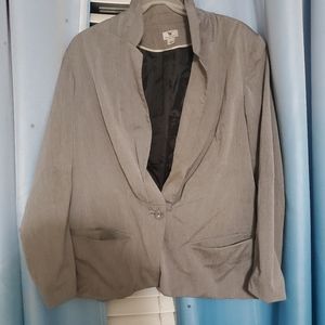 Worthington large grey blazer